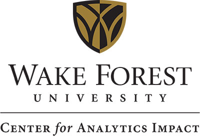 Wake Forest University Center for Analytics Impact logo