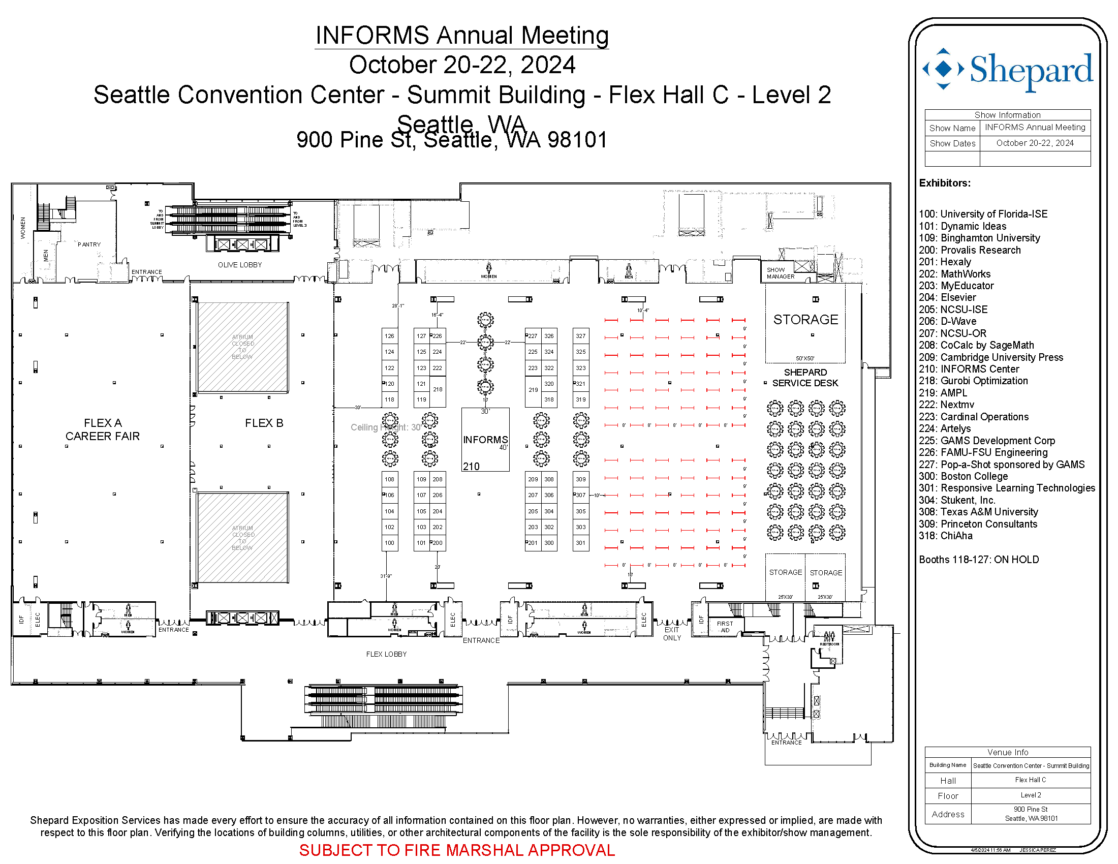 Informs 2024 Annual Meeting Schedule Susan Estrella