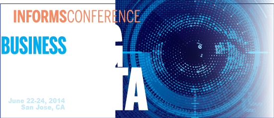 INFORMS Conference - The Business of Big Data