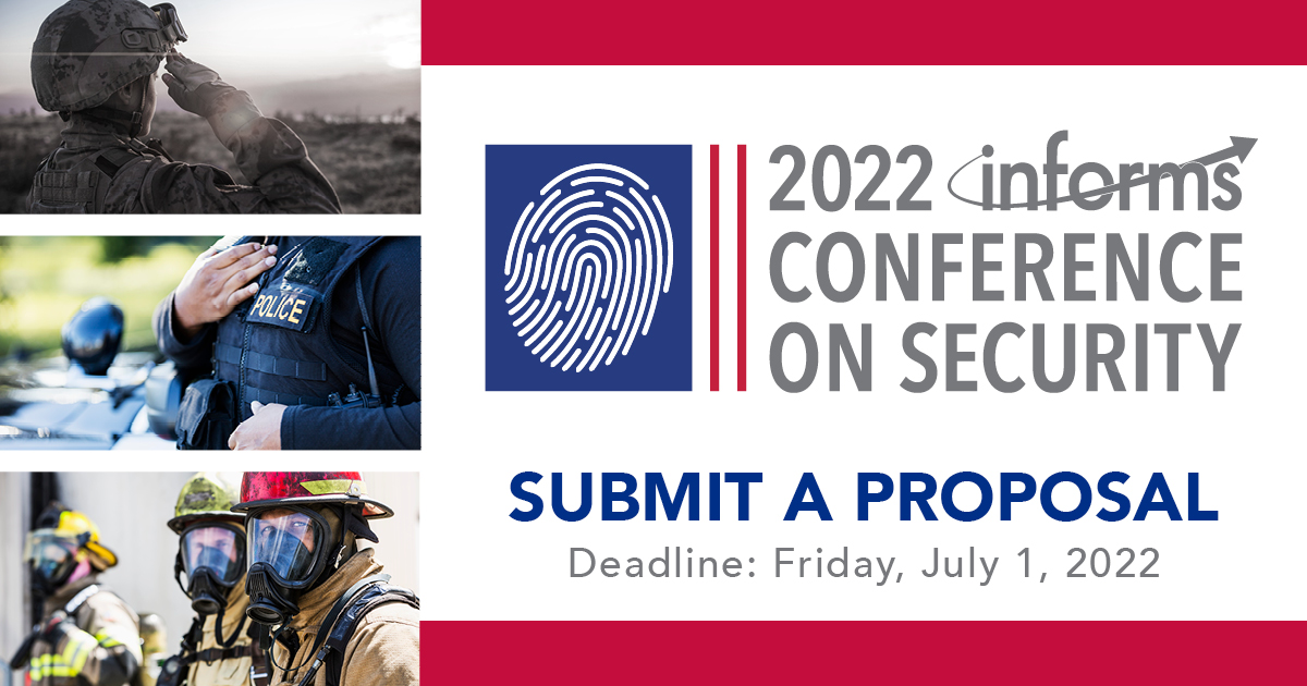 Home 2022 INFORMS Conference on Security