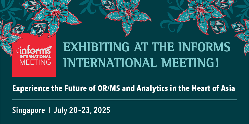 Register today for the 2024 INFORMS Analytics Conference