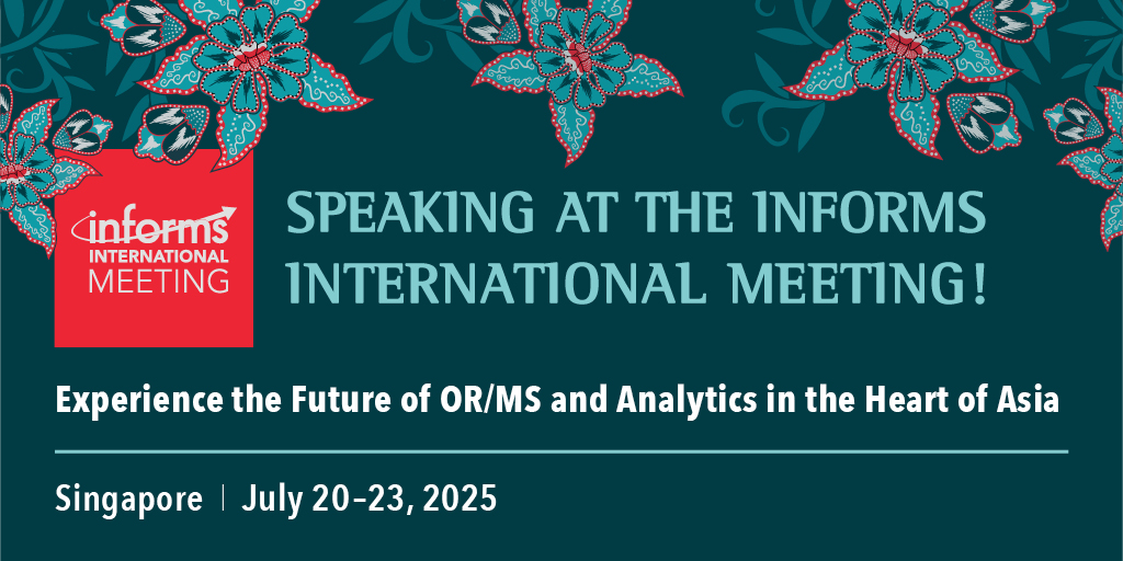 Register today for the 2024 INFORMS Analytics Conference