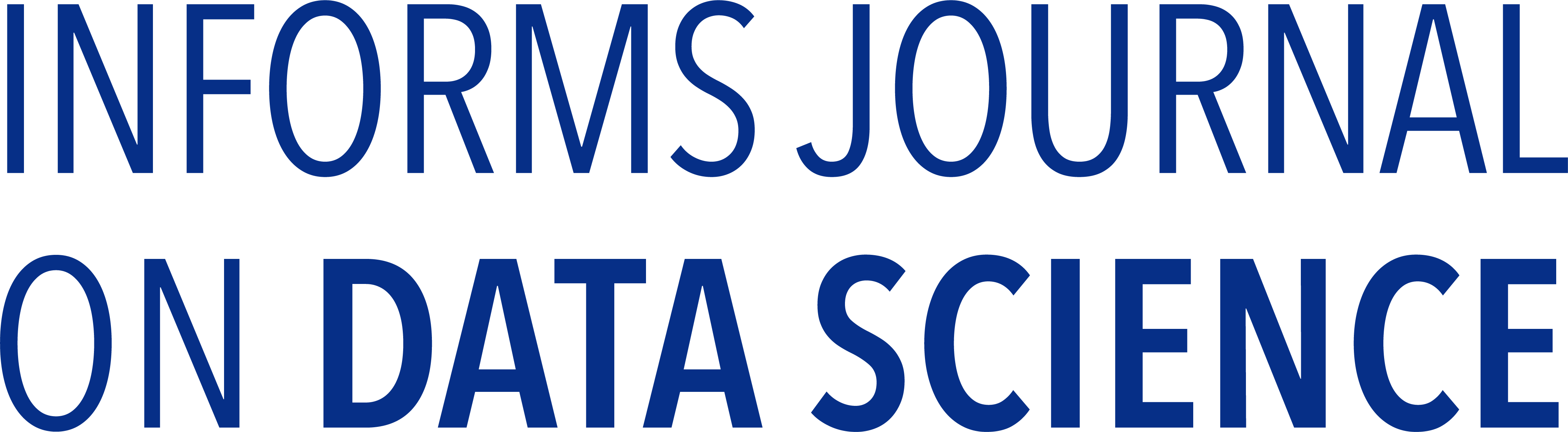 INFORMS Journal on Data Science