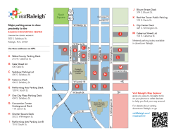 Raleigh Parking Map