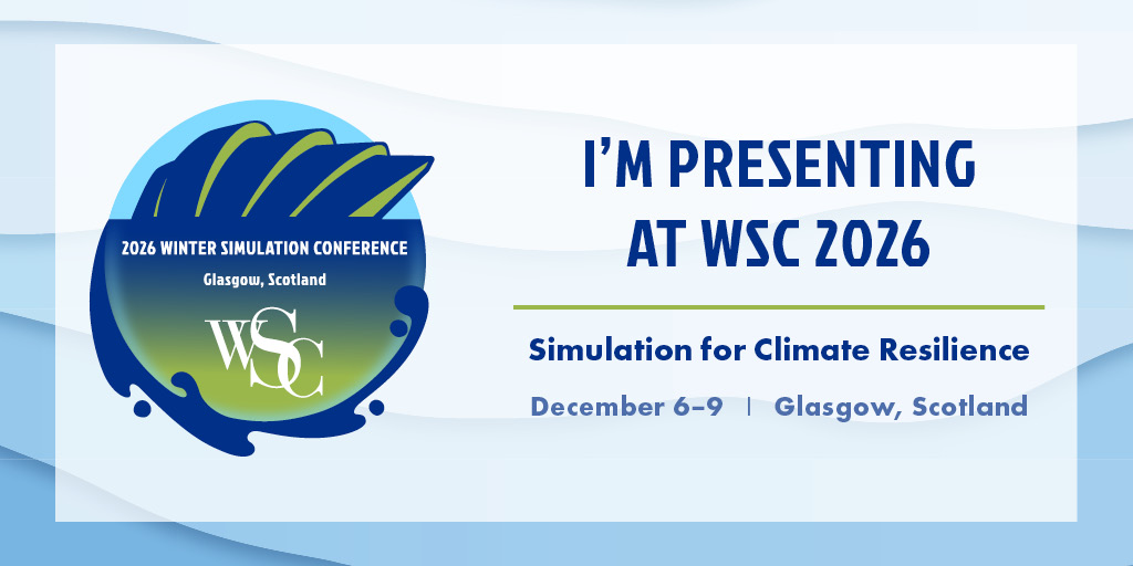 I'm presenting at WSC 2026 social media image